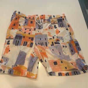Zara - Linen Shorts - Size L